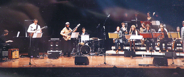 The JazzFocus Big Band at the 2008 PCC